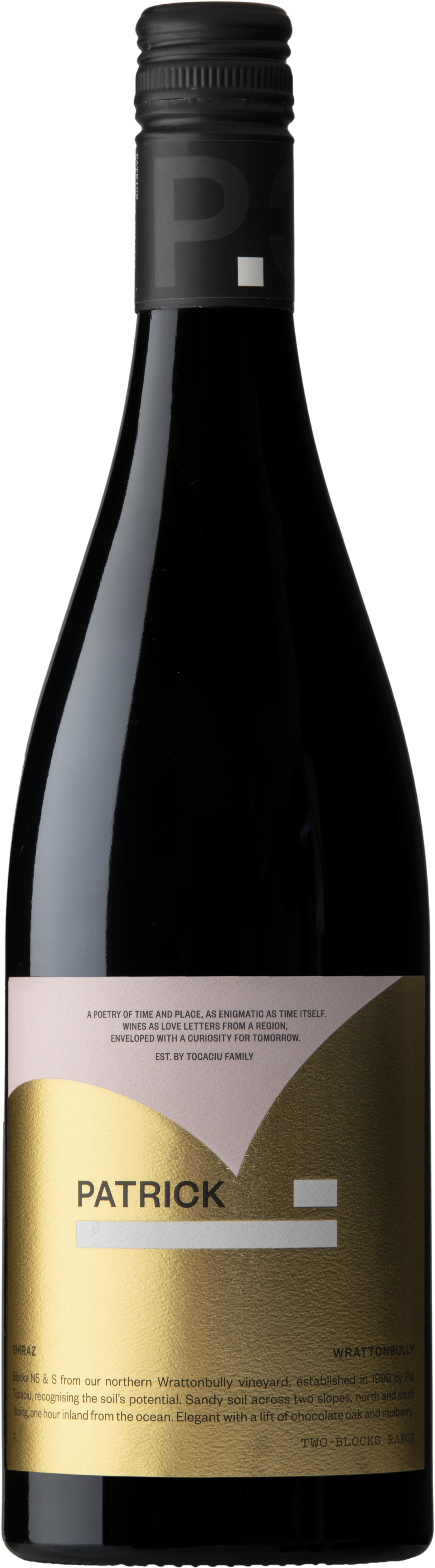 Patrick of Coonawarra Estate Grown Shiraz 2019 Wrattonbully